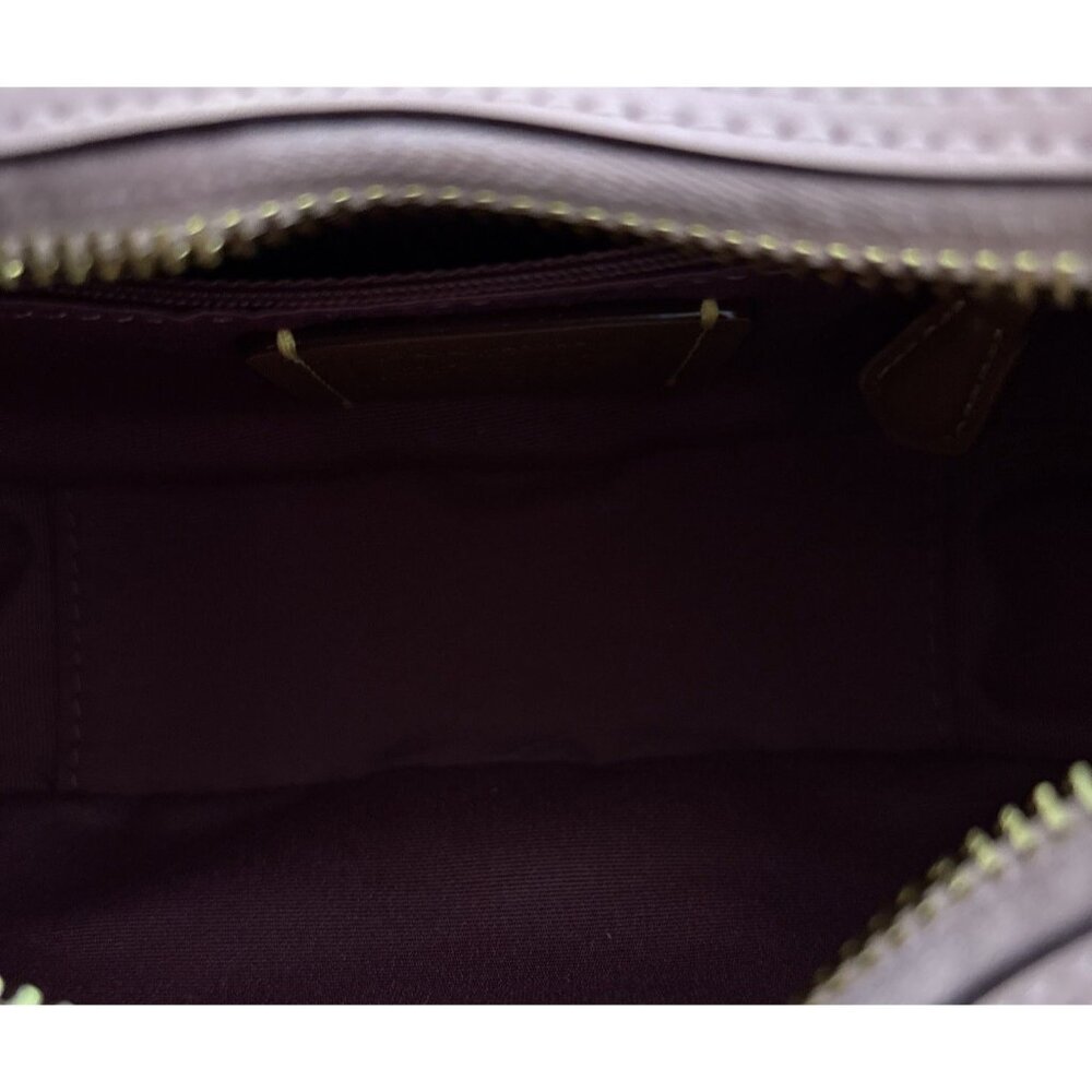 Coach Powder Pink Carmen Mini Crossbody Bag In Signature Canvas CAM83 Sold As Is - Picture 9 of 10